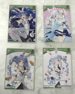 Usada Pekora Hololive Card Game Vol.1 ENGLISH Waifu Anime Trading Card - Image 1