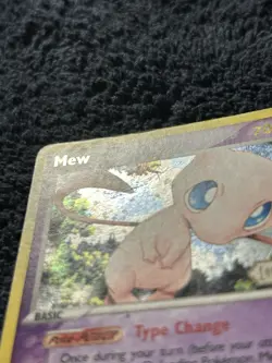 Pokemon Mew TCG Holo Rare Card 2006 EX Legend Maker 10/92 STAMPED - Image 2