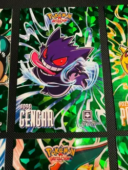 Pokemon Attacks Card Database Kanto - Green Cracked Ice Holo Gengar Snorlax - Image 3