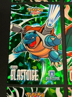 Pokemon Attacks Card Database Kanto - Green Cracked Ice Holo Gengar Snorlax - Image 5