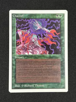 MTG CHANNEL Unlimited Edition Regular MT+ Uncommon Magic The Gathering - Image 1