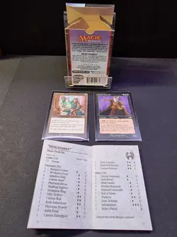 MtG Nemesis 'Mercenaries' Theme Deck from 2000 | Opened - Complete - Image 2