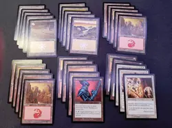 MtG Nemesis 'Eruption' Theme Deck from 2000 | Opened - Complete - Image 3