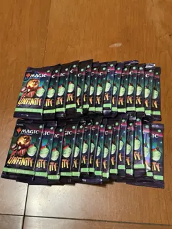 30 Magic the Gathering Unfinity Draft Booster Packs mtg - Image 1