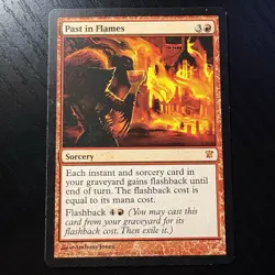 Past In Flames Mythic Regular MTG Innistrad #155 LP - Image 1