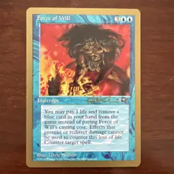 MTG Force of Will - 1997 Paul McCabe (ALL) - World Championship Decks (WCD) NM - Image 1