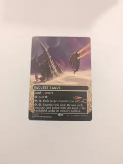 Endless Sands (Borderless) Edge Of Eternities Stellar Sights Regular NM MTG - Image 1