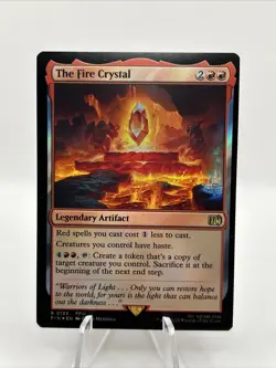 1x - The Fire Crystal - FOIL - Final Fantasy - NM MTG - Image 1