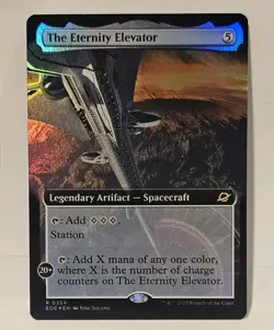 MTG - The Eternity Elevator - Extended Art - Edge of Eternities FOIL #354 RARE - Image 1