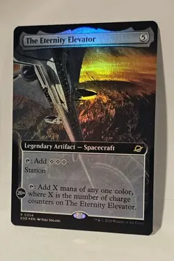 MTG - The Eternity Elevator - Extended Art - Edge of Eternities FOIL #354 RARE - Image 2