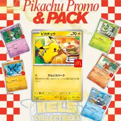 1 Pack McDonald’s PROMO 2025 Pokemon Japanese Limited NEW Sealed PRESALE - Image 2