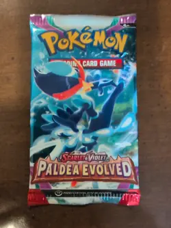 Pokemon TCG Scarlet & Violet Paldea Evolved Booster Pack 🔥 New - Unopened - Image 1