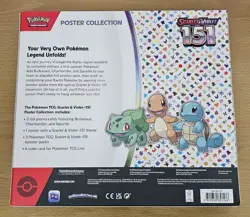 Pokemon 151 Poster Collection Box NEW SEALED - Image 2