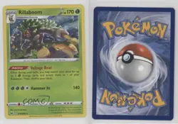 Rillaboom (Collector's Chest Cosmos Holo) Holo Pokemon Sword & Shield #014 1l78 - Image 3
