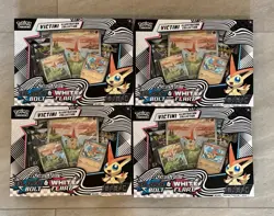 Lot of 4x- Black Bolt White Flare Sealed VICTINI ILLUSTRATION COLLECTION Pokemon - Image 1