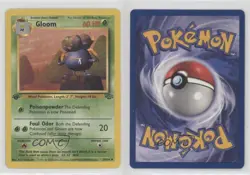 Gloom 1st Ed. Pokemon Jungle #37 1999 0l4h - Image 3