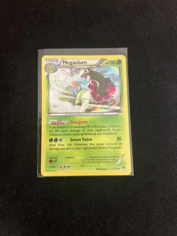 2016 Pokemon TCG Meganium 3/122 Breakpoint Holo LP-NM - Image 1