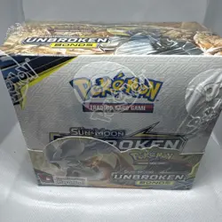 Pokemon Sun And Moon Unbroken Bonds Booster Box Sealed - Image 1