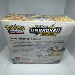 Pokemon Sun And Moon Unbroken Bonds Booster Box Sealed - Image 3