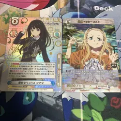 Reverse Licorice Recoil Takina Building Divide Walnut Signed Card - Image 1