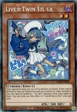 Yugioh! LiveTwin Lil-la - RA04-EN036 - Collector's Rare - 1st Edition Near Mint, - Image 1