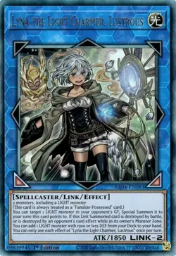 Yugioh! Lyna the Light Charmer, Lustrous - RA04-EN081 - Ultimate Rare - 1st Edit - Image 1