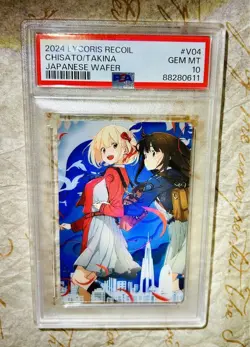 One Card In The World Psa10 Licorice Recoil Nishiki Chizuka Inoue Takina Ricoric - Image 1
