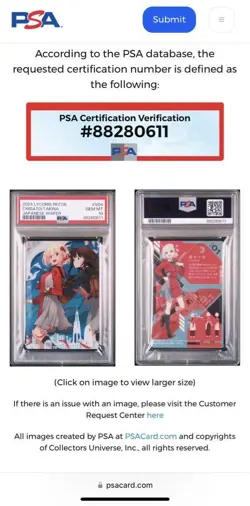 One Card In The World Psa10 Licorice Recoil Nishiki Chizuka Inoue Takina Ricoric - Image 3