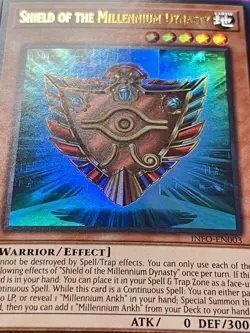 3x Shield Of The Millenium Dynasty | INFO-EN003 | Ultra Rare | 1st Ed | YuGiOh! - Image 4