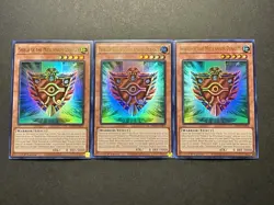 3x Shield Of The Millenium Dynasty | INFO-EN003 | Ultra Rare | 1st Ed | YuGiOh! - Image 1