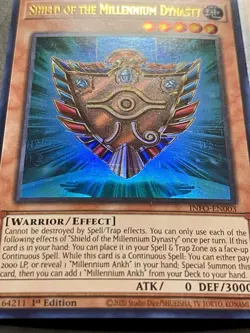3x Shield Of The Millenium Dynasty | INFO-EN003 | Ultra Rare | 1st Ed | YuGiOh! - Image 2