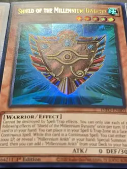 3x Shield Of The Millenium Dynasty | INFO-EN003 | Ultra Rare | 1st Ed | YuGiOh! - Image 5