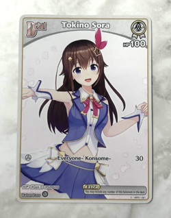 Tokino Sora Hololive Card Game Vol.1 ENGLISH Waifu Anime Trading Card - Image 1