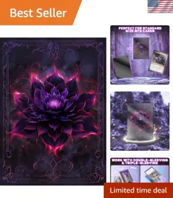 Durable 100CT MTG Card Sleeves - Matte Art & Clear Front for Optimal Protection - Image 1