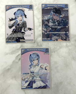 Hoshimachi Suisei Hololive Card Game Vol.1 ENGLISH Waifu Anime Trading Card - Image 1