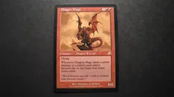Near Mint MTG Dragon Mage rare creature Scourge NM Magic the Gathering card - Image 1