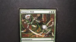 MTG Nature's Will Champions of Kamigawa rare LP Magic the Gathering card CHK - Image 3