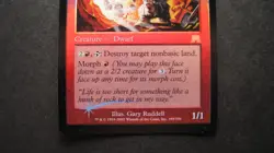 Magic the Gathering Foil Dwarven Blastminer 199/350 excellent LP - MTG card WOTC - Image 3