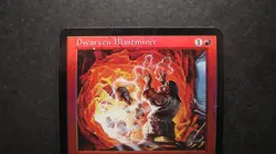 Magic the Gathering Foil Dwarven Blastminer 199/350 excellent LP - MTG card WOTC - Image 4
