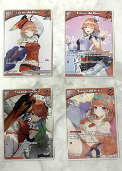 Takanashi Kiara Hololive Card Game Vol.1 ENGLISH Waifu Anime Trading Card - Image 1