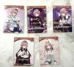 Takane Lui Hololive Card Game Vol.1 ENGLISH Waifu Anime Trading Card - Image 1