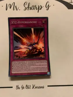 XYZ-HYPERKANONE - 1. AUFLAGE KICO-DE010 DEUTSCH Yu-Gi-Oh! CARD SUPER RARE HOLO - Image 3