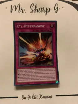 XYZ-HYPERKANONE - 1. AUFLAGE KICO-DE010 DEUTSCH Yu-Gi-Oh! CARD SUPER RARE HOLO - Image 4