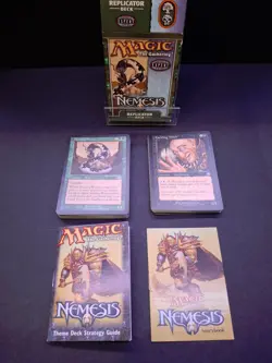 MtG Nemesis 'Replicator' Theme Deck from 2000 | Opened - Complete - Image 1