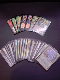 MtG Nemesis 'Replicator' Theme Deck from 2000 | Opened - Complete - Image 4