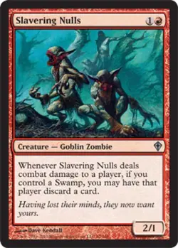 Slavering Nulls -Foil Medium Play MTG Worldwake - Image 1