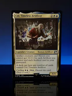 Cid, Timeless Artificer #0410 FIN U (Non-Foil) - MTG Final Fantasy - Image 1