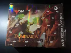 Dominaria Remastered Collector Booster Box Sealed Magic the Gathering MTG - Image 1