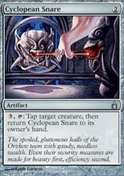 Cyclopean Snare -Foil Medium Play MTG Ravnica - Image 1