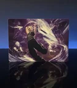 Art Series (23/53) Gold Signature - Cloud's Limit Break MTG Final Fantasy - Image 1